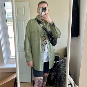 Aritzia Ganna Faux Leather Jacket **Brand new!!